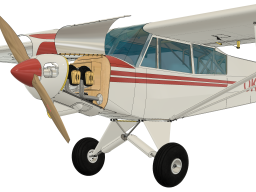 Piper PA-18 Model CAD Snapshots